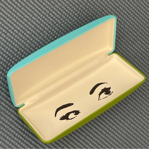 EUC Kate Spade New York Eyewear Stylish Hard Protective Case With Cleaning Cloth - Picture 11 of 17